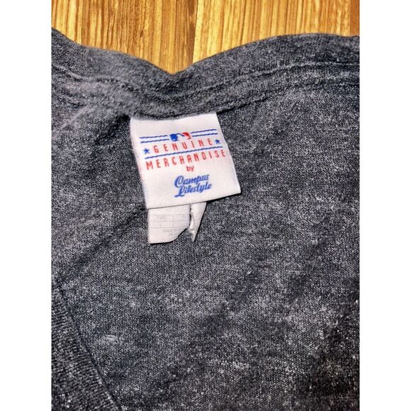 Pittsburgh Pirates Shirt Womens Size L Large Short Sleeve Tee Graphic Gray MLB - Picture 3 of 5